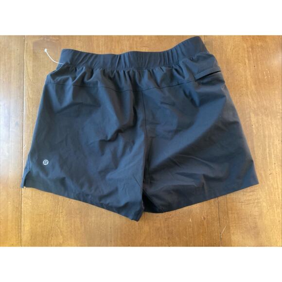 Lululemon Zeroed In Short 5” Inseam Men’s Sz M Black Drawstring - Picture 6 of 10